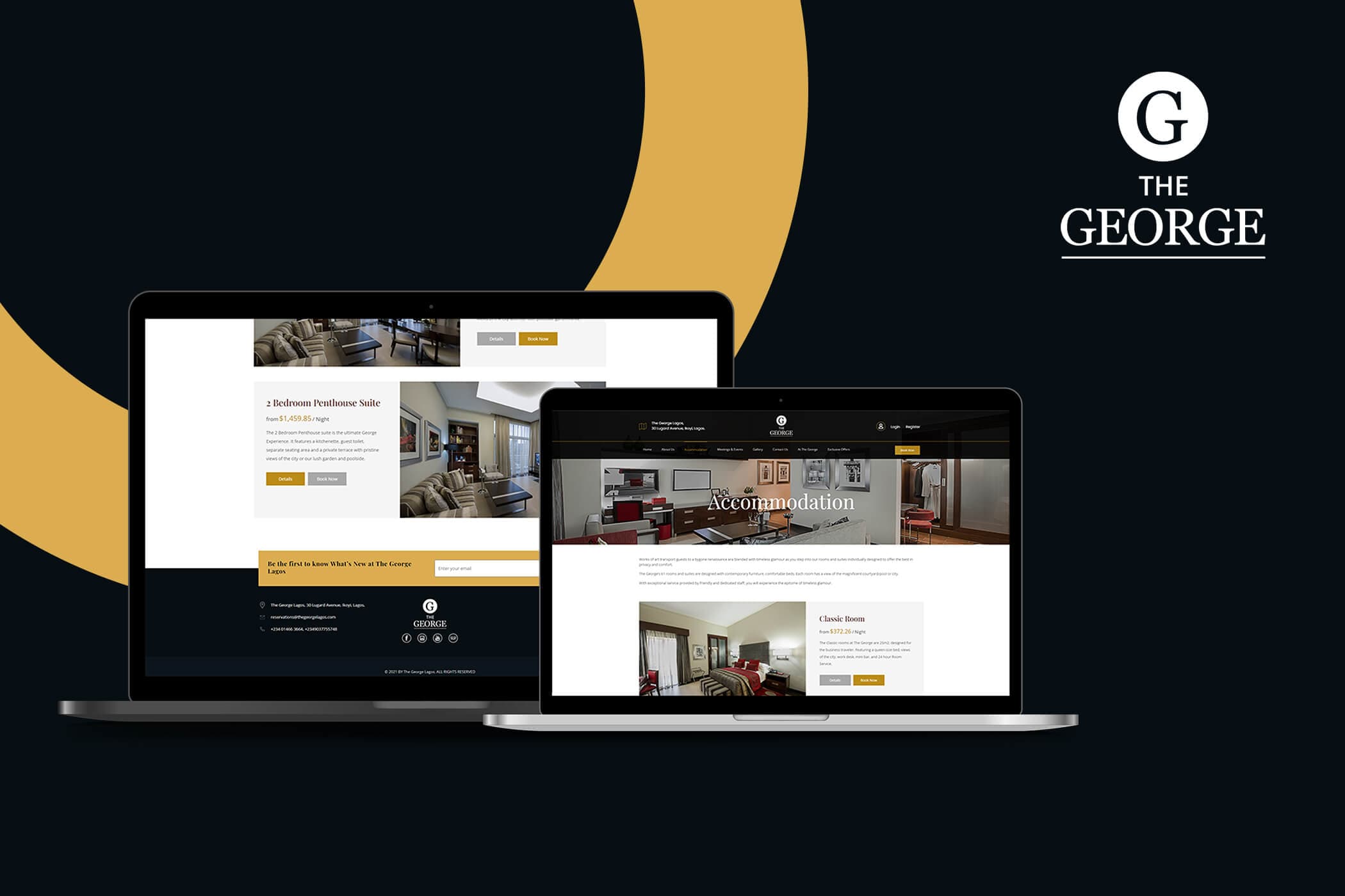 The George (Hotel Booking Platform)